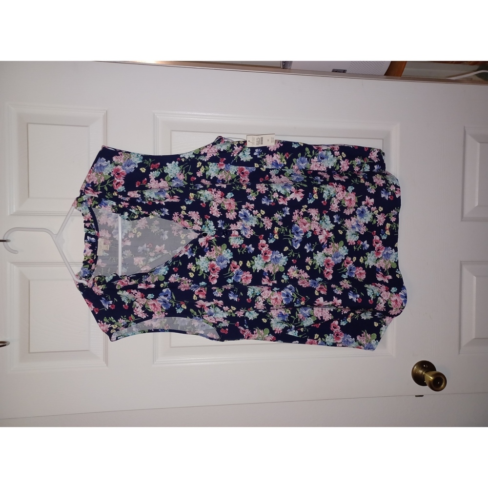 NWT Talbots 5 Button Sleeveless Blouse 3XL